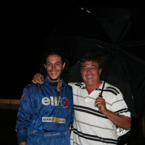 Estie Falero & his father