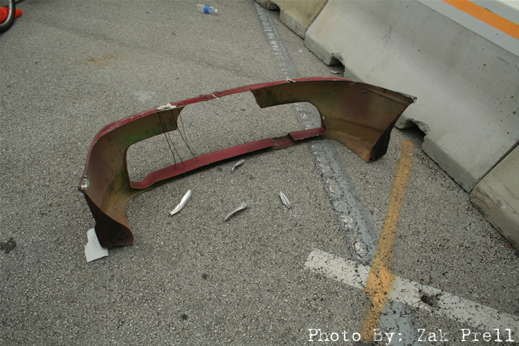 Chelsea Denofa's bumper + wheel pieces